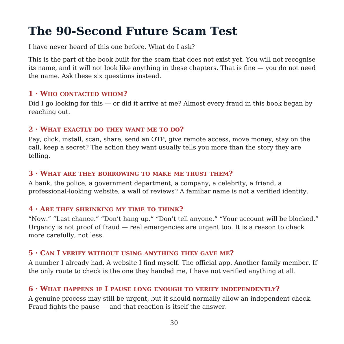The Scam Engine & Money Traps — preview page 8