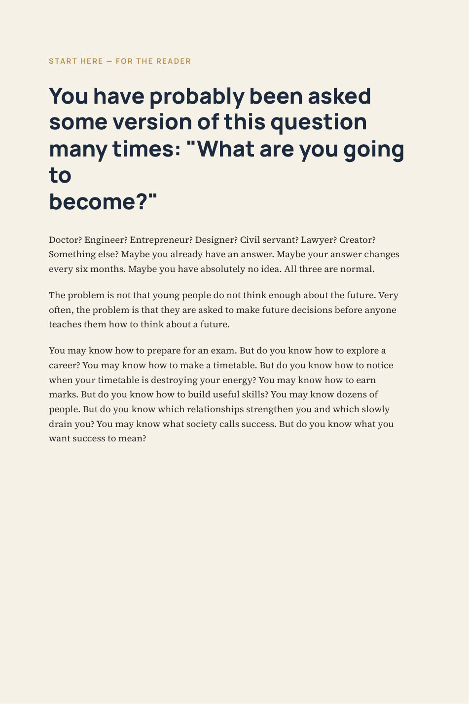 Your Path & The Long Game — preview page 2